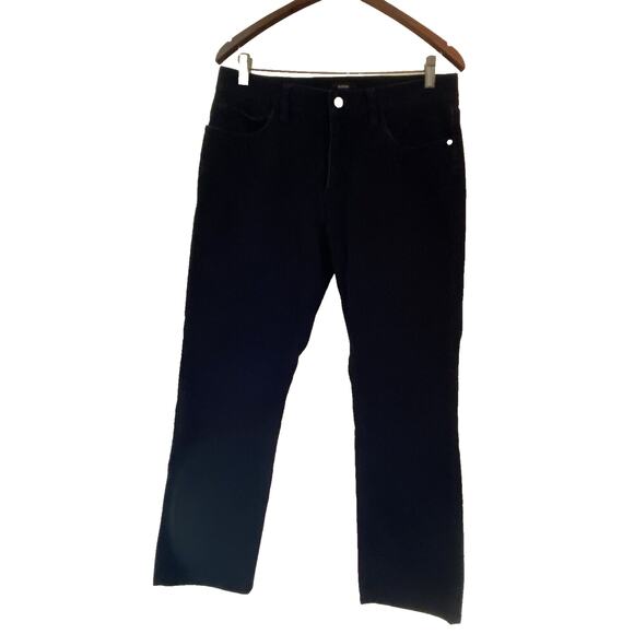 Alfani Mens Corduroy Pants Size 32x30 Color Navy Blue Five-Pocket Cotton Import - Picture 3 of 16